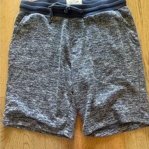 Nautica Men's Heathered Navy Athletic Shorts